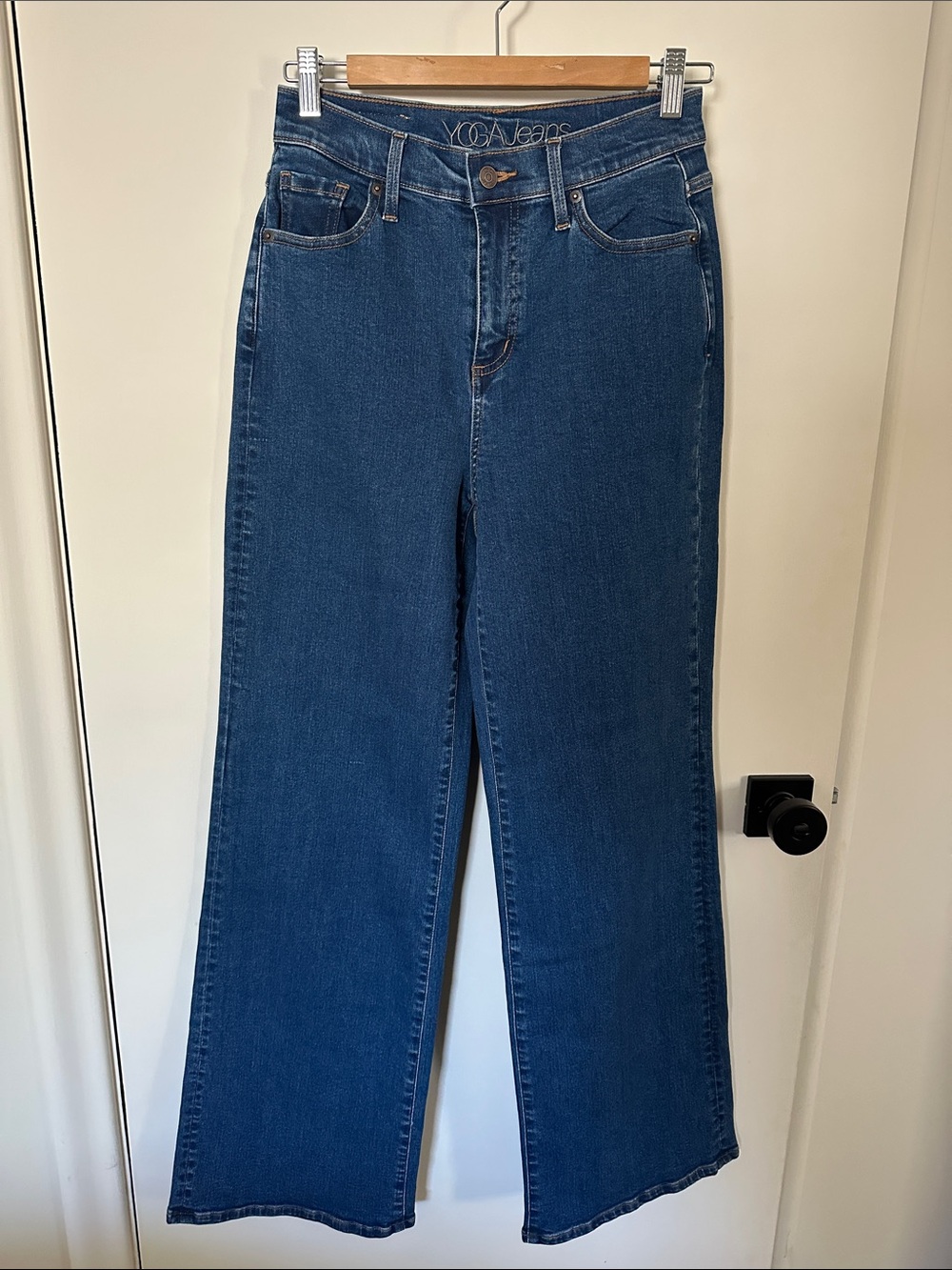 Y2O Jeans Dark Blue High-Rise Wide Leg Jeans